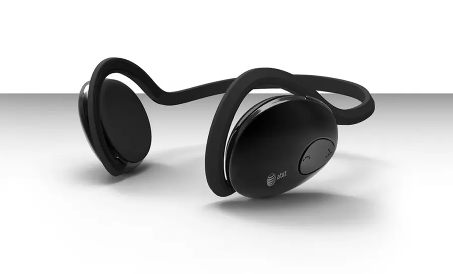 AT&T FreeAgent Bluetooth Stereo Headphones. - Primary Image