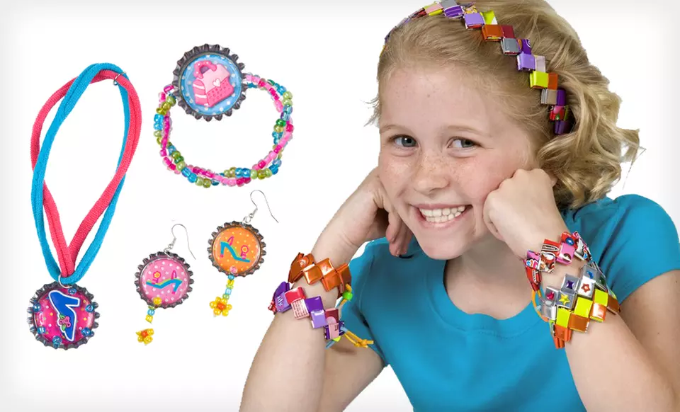 $14.99 for Alex Cap It Off Jewelry Party and M&M's Candy Wrapper Jewelry ($49.90 List Price) - Primary Image