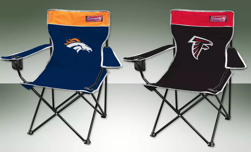 $39.99 for Two NFL Collapsible Quad Chairs ($69.99 List Price). Multiple Teams. Free Shipping and Returns. - Second Medium