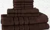 8-Piece 100% Egyptian Cotton Towel Set