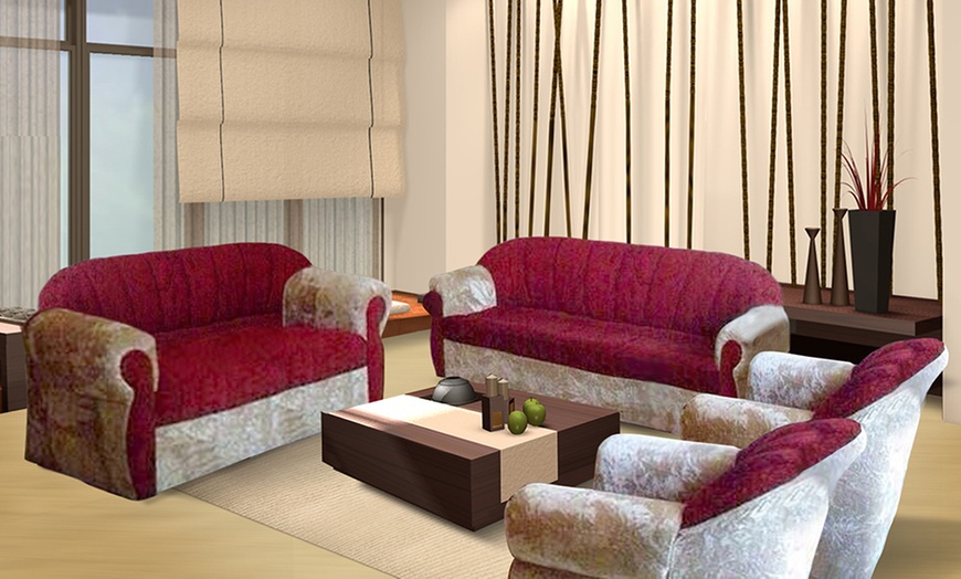 Image 11: Royal Sectional Sofa Set