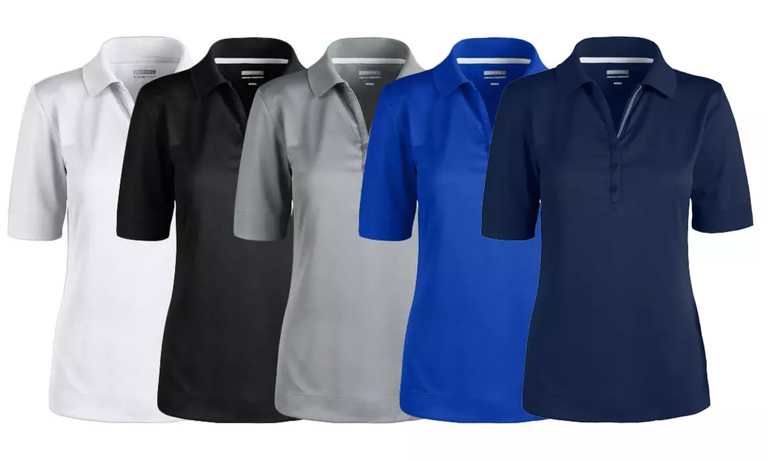 Zorrel Women's Syntrel Performance Polo. Plus Sizes Available. - Primary Image