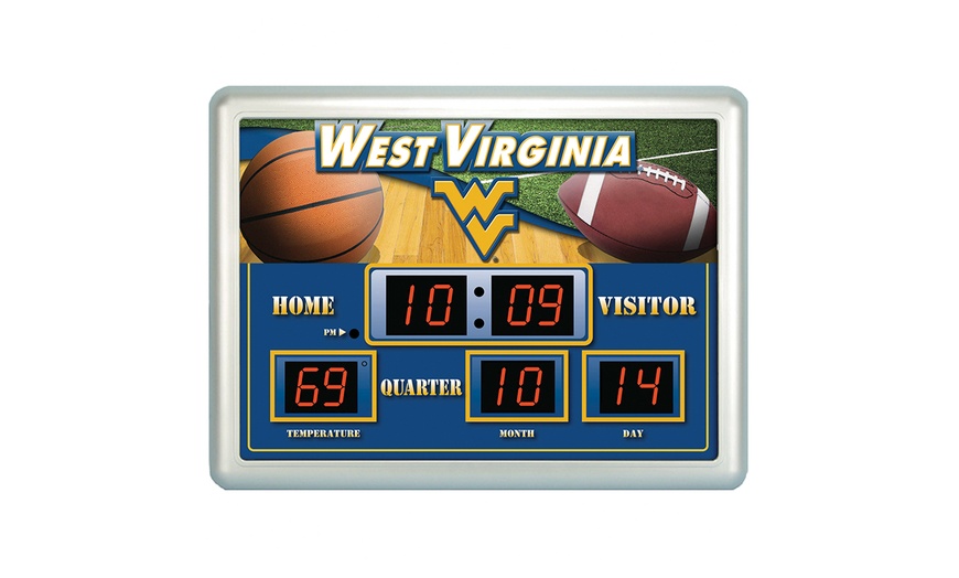 NCAA Scoreboard Wall Clocks | Groupon Goods