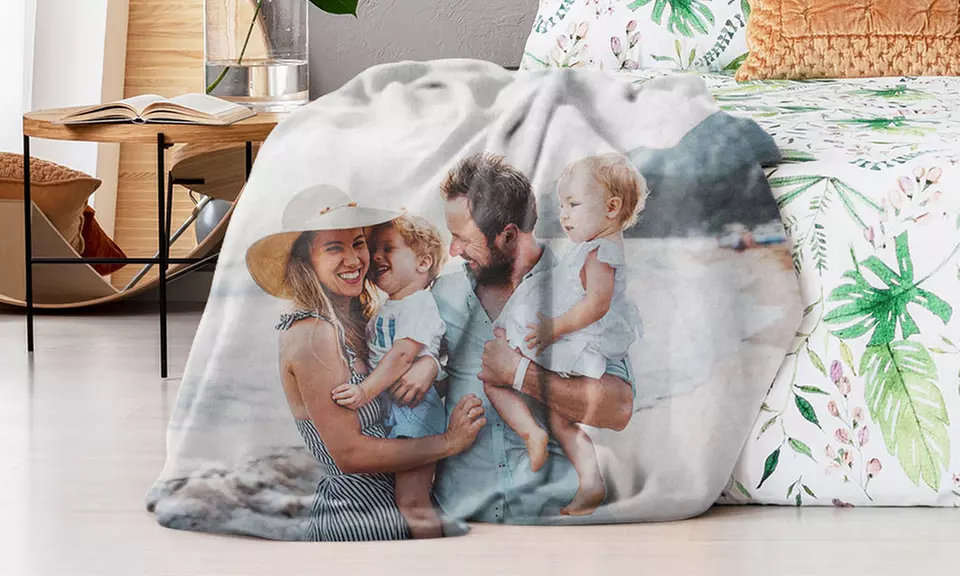 Couverture polaire avec photo avec Photo Gifts