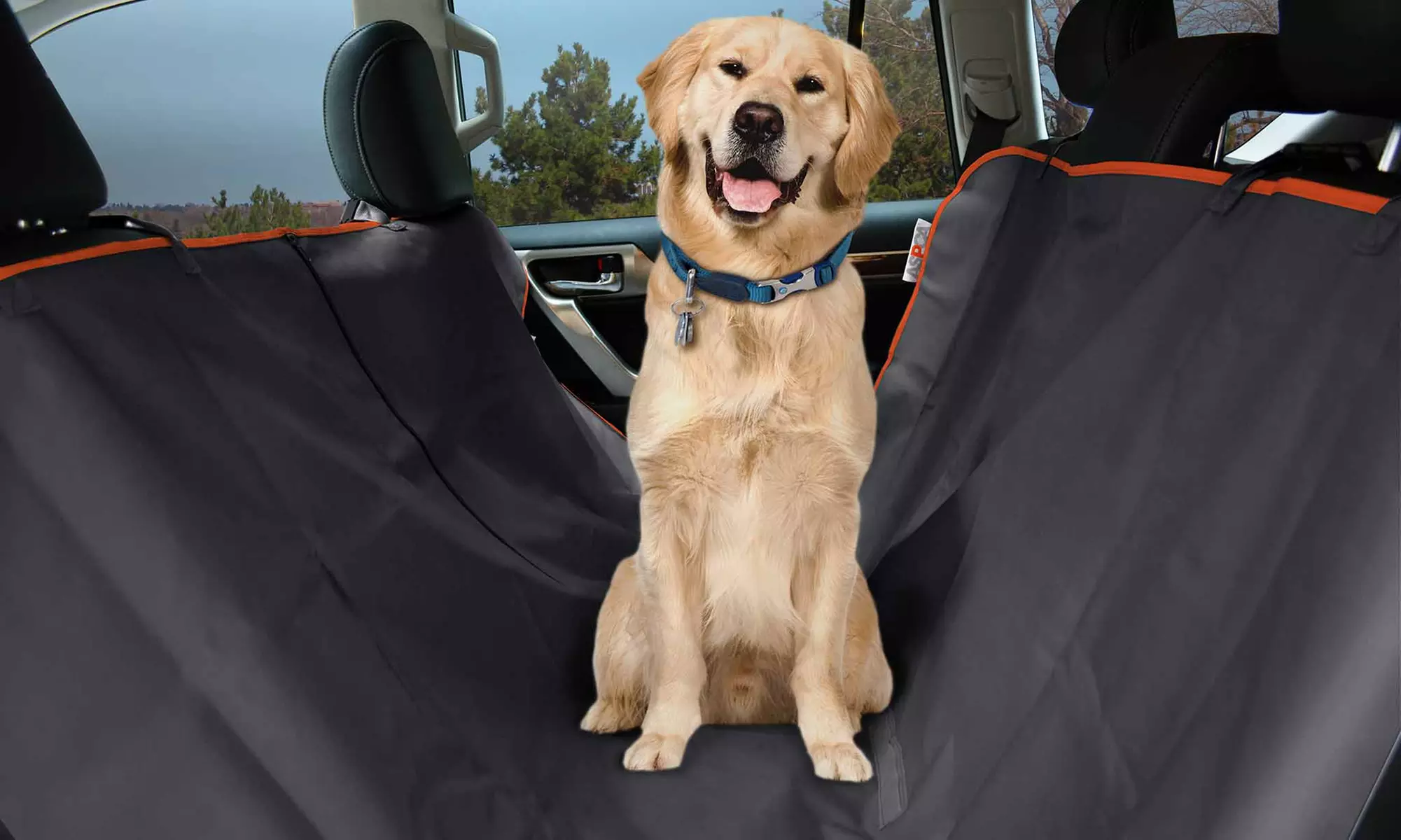 ASPCA Car-Seat Cover for Dogs and Free Travel Bowl - Primary Image
