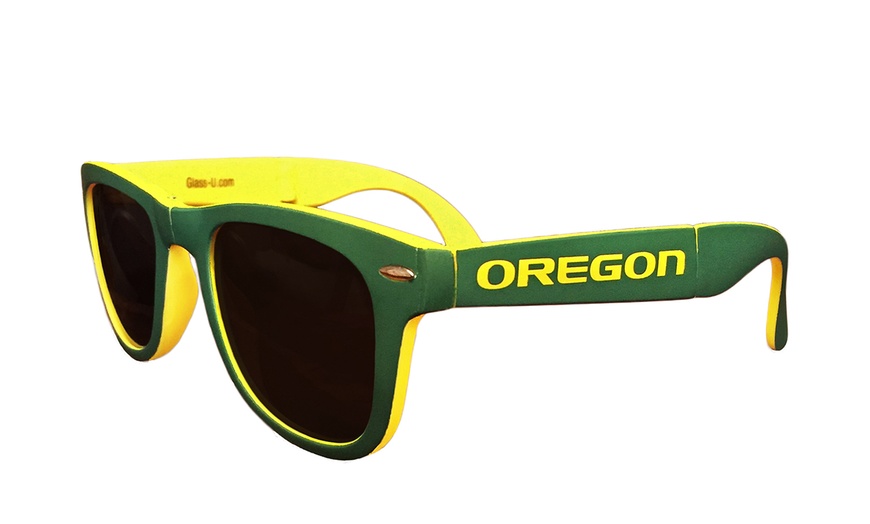 NCAA Foldable Sunglasses Groupon Goods