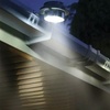 Image 3: Brighten Your Space: 2, 4, or 8 Solar Fence Gutter Lights: White/Black