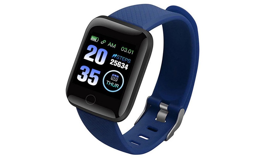 Image 5: ID116+ Fitness Tracker Smartwatch