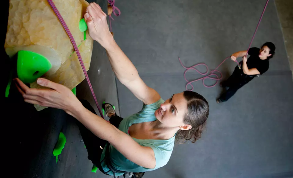$25 for Indoor Belaying Class Plus a Week of Free Climbing at The Source Climbing Center ($45 Value) - Primary Image