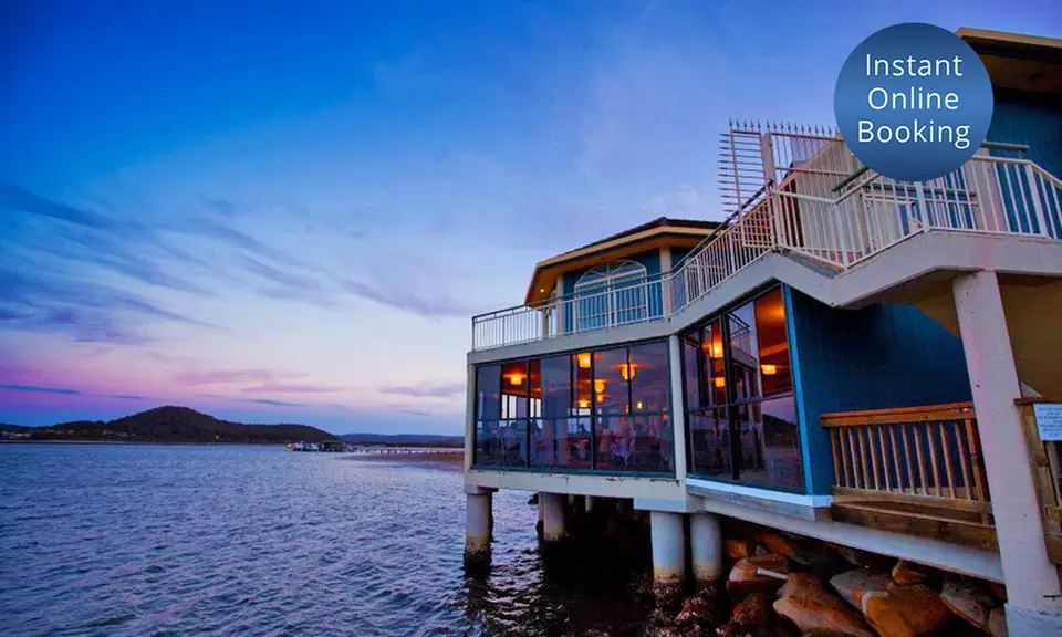 Two-Course Meal with Wine for Two ($49), Four ($95) or Six People ($142) at The Boathouse, Koolewong (Up to $348 Value) - Primary Image