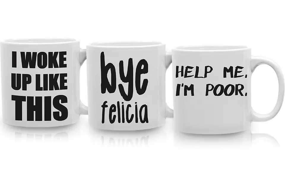 Fun Ceramic Coffee Mugs - Primary Image