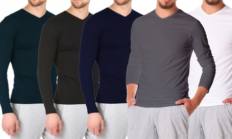 Maglie uomo modello Carter con interno felpato slim fit disponibile in 2 taglie