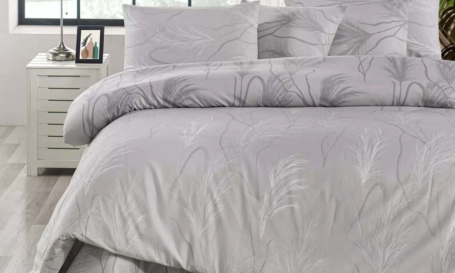 Ensemble housse de couette avec 2 taies d'oreiller