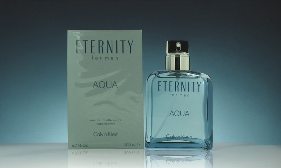 Calvin Klein Eternity Aqua 6.7 Oz Eau De Toilette Spray New In Box For Men