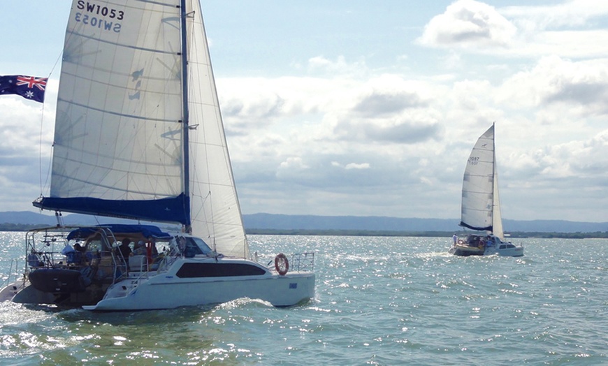 Image 3: 4-Hour Catamaran Lunch Cruise with Sunrise Sailing Charters Gold Coast