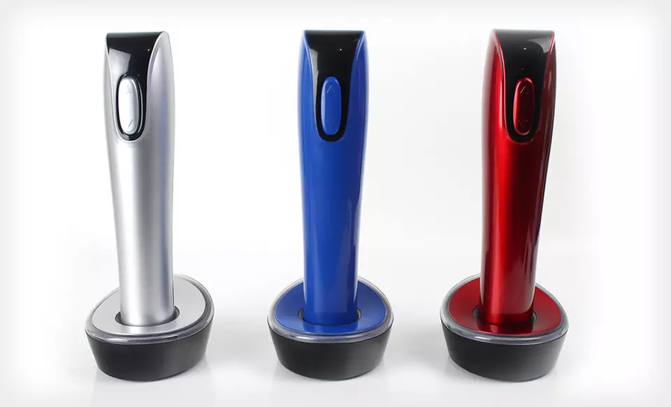 $12.99 for a Metrokane Electric Rabbit Corkscrew in Blue, Red, or Silver ($49.99 List Price) - Primary Image