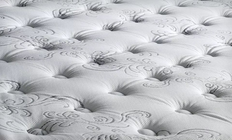 Simmons Beautyrest Plush Pillow Top Mattress Set (Up to 69% Off). Five Sizes Available. Free White Glove Delivery. - Second Medium