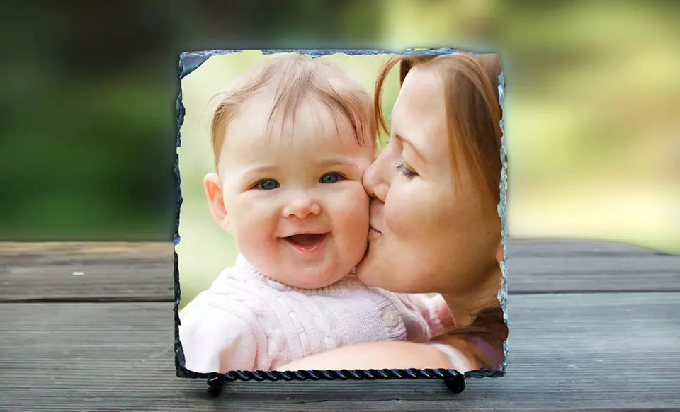 Custom Print on Slate from Picture It On Canvas (Up to 58% Off). Two Sizes Available. Free Shipping. - Primary Image