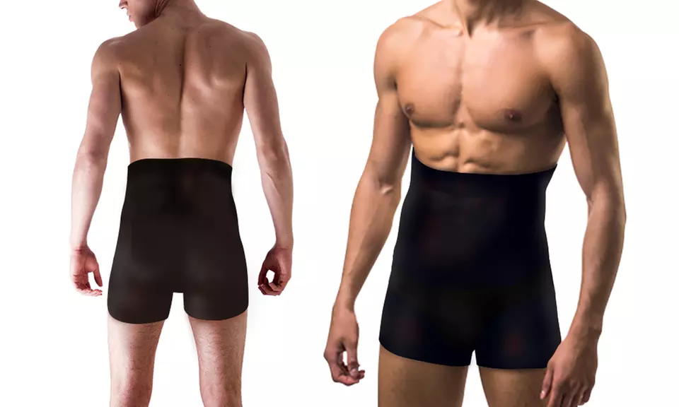 Boxer ceinture amincissante avec actifs minceur ventre plat homme - Second Medium