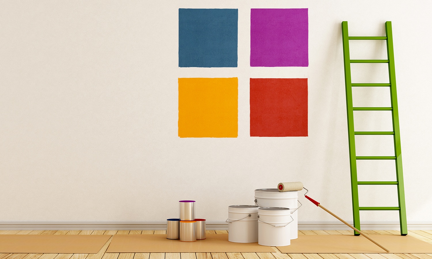 Up to 53% Off on Interior Home Painting at What A Move Llc