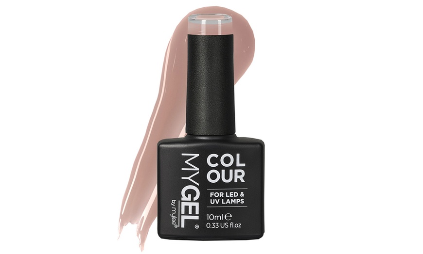 Image 3: Mylee Sheer Neutral Shade Gel Nail Polish 10ml