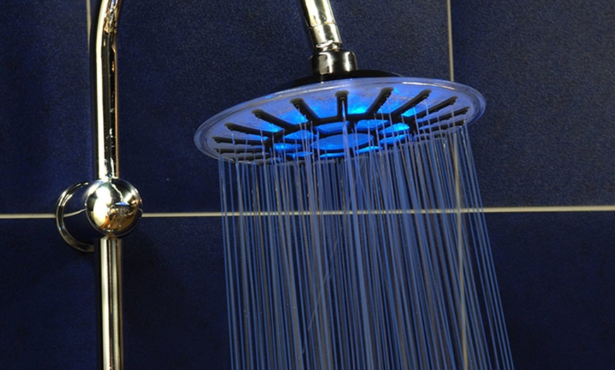 Image 2: Eisl Summer Rain LED Shower Kit