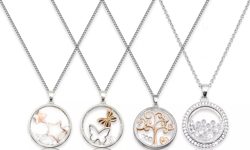 Image 1: Up to Four Enchanted Necklaces Made with Crystals From Swarovski®