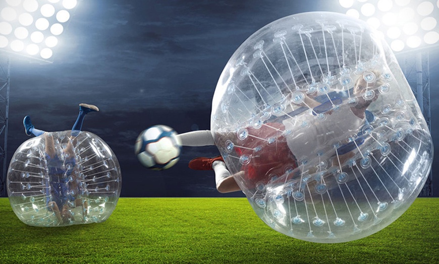 Image 1: Zorb Football Experience