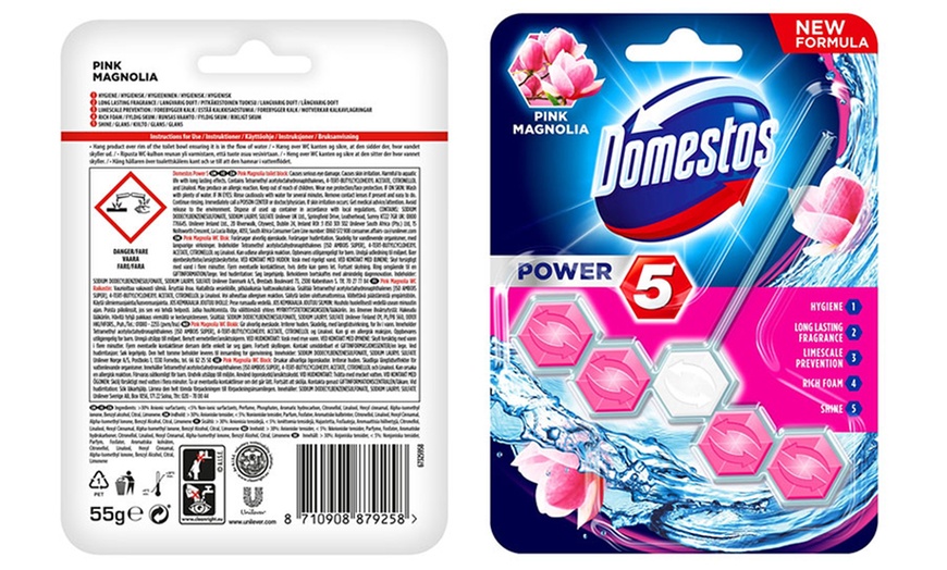 Image 12: 9 or 18 Domestos Power 5 Rim Blocks