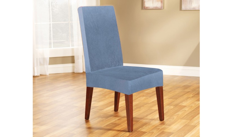 Image 6: Sure Fit Dining Chair Covers