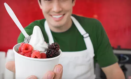 Frozen Yogurt at YoBelle (Up to 53% Off). Two Options Available. - Primary Image