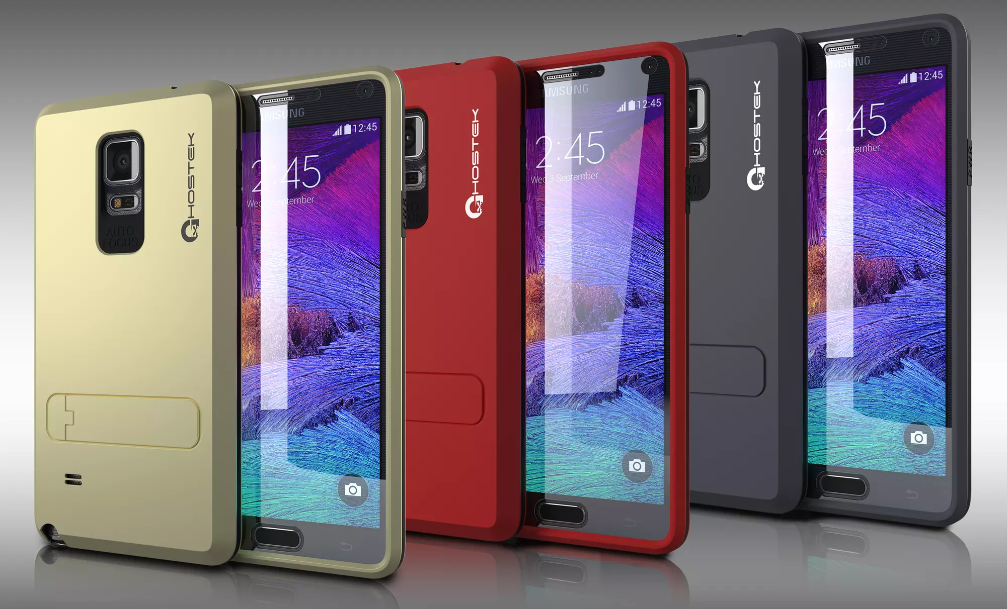 Ghostek Bullet Case with Screen Protector for Samsung Galaxy Note 4 - Primary Image