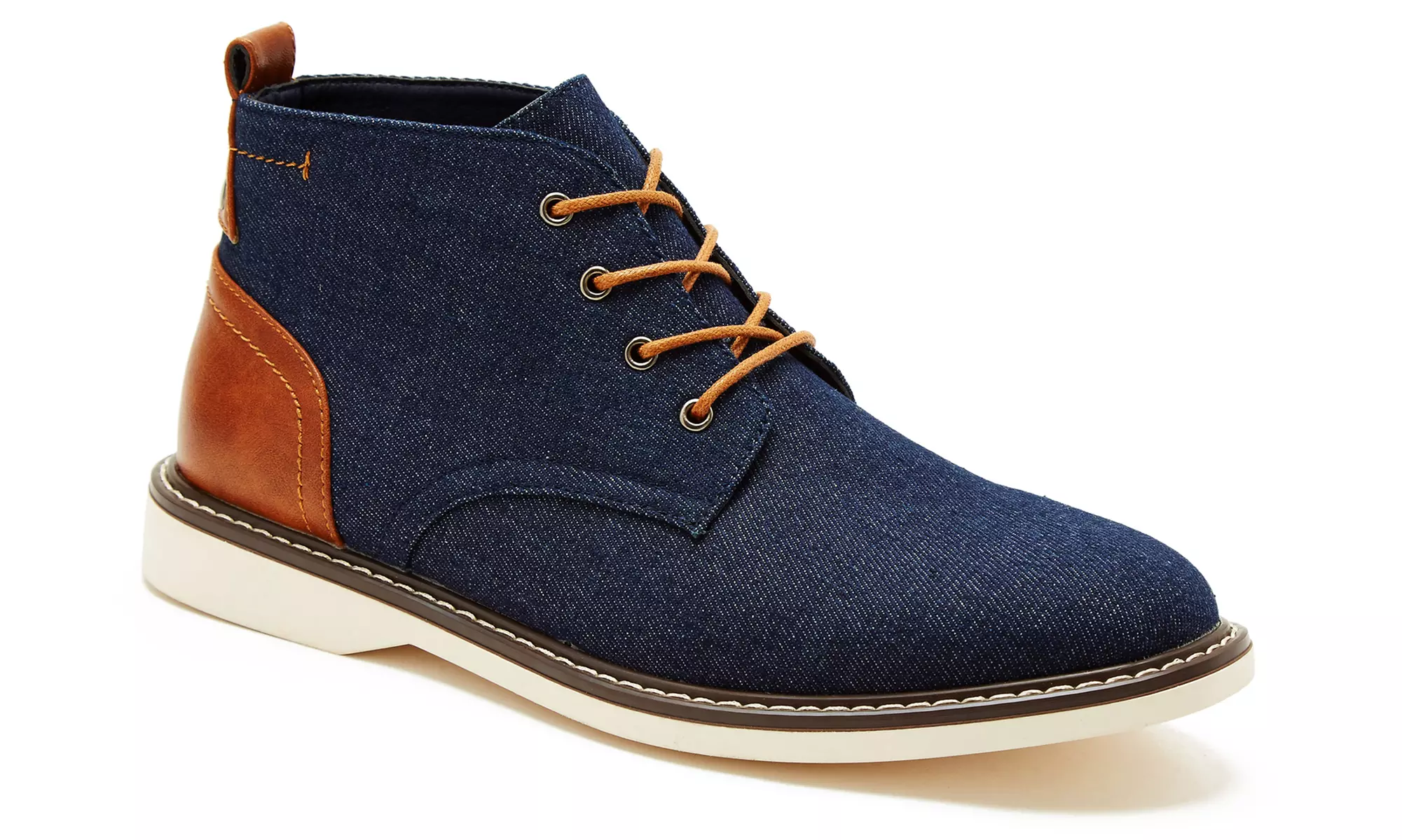 London Fog Men's Canvas Chukka Boots (Size 9) - Second Medium