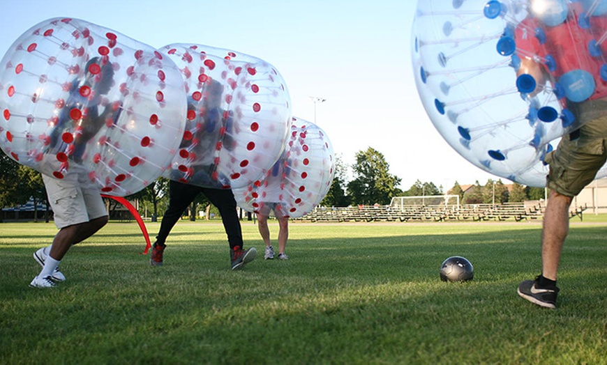 Image 1: Group Bubble Soccer 