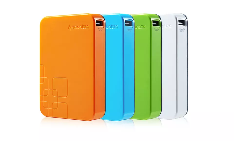 Noontec Giant 10,000mAh Portable Battery Pack. Multiple Colors Available. Free Returns. - Primary Image