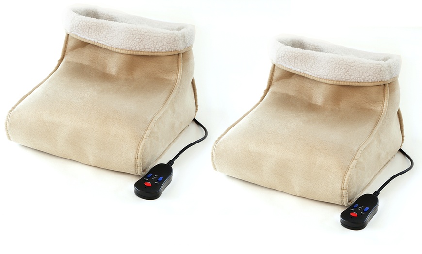 Image 7: Foot Warmer and Massager