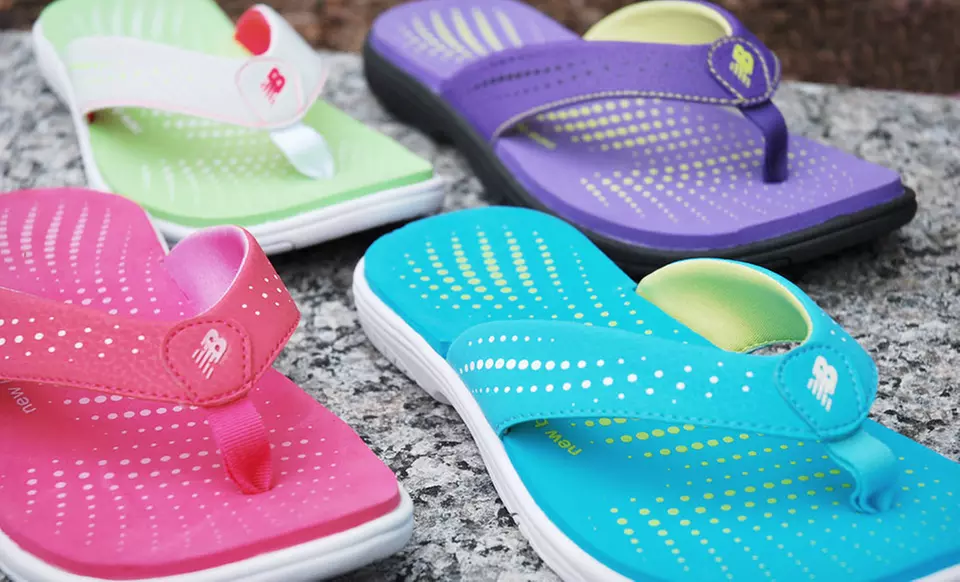 $17.99 for One Pair of New Balance Women’s Wave Sandals ($29.95 List Price). Multiple Colors. Free Shipping and Returns. - Primary Image