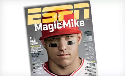 $13 for a Sports-Fan Package with a One-Year Subscription to "ESPN The Magazine" and ESPN Gift of Your Choice ($26 Value) - Primary Image