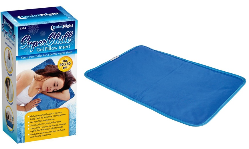 Image 1: Cooling Gel Pillow Insert