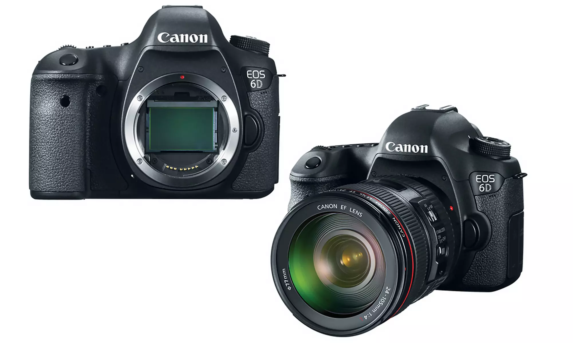 Canon EOS 6D 20.2MP DSLR Camera Body with Optional Lens and Bundle   - Primary Image
