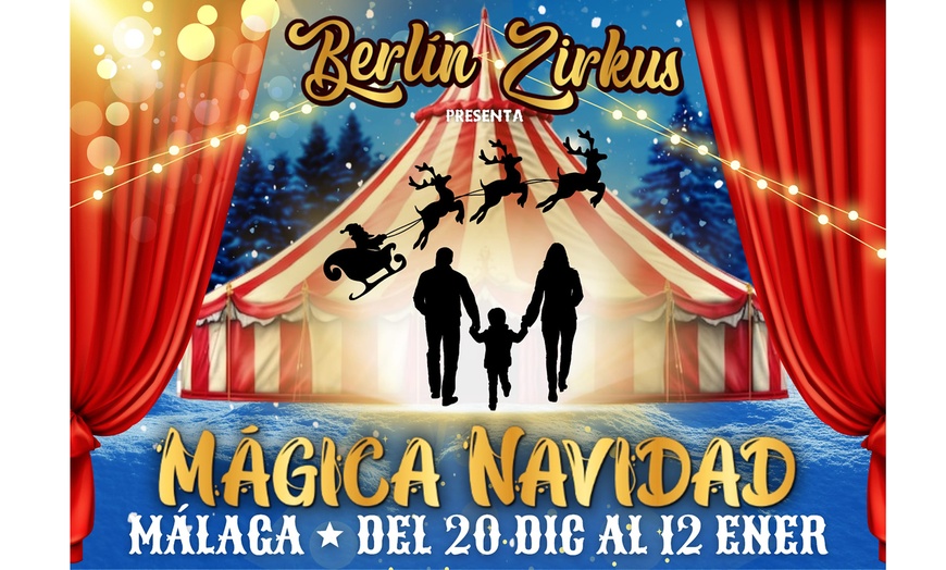 Image 1: Entrada para niño o adulto a Circo Berlín en Málaga