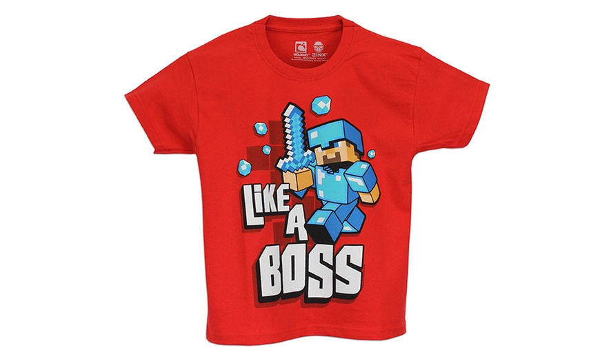 Image 3: Minecraft T-Shirts and Caps