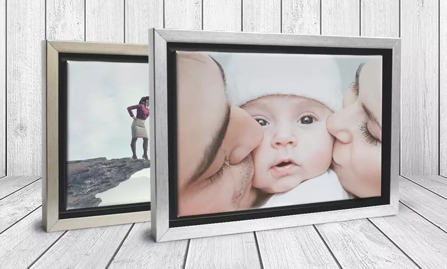 Image 4: Canvas with Floating Frame