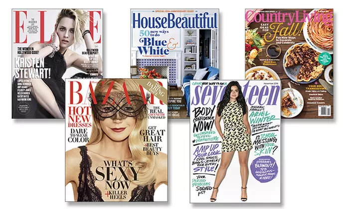 Subscription to a Women's Lifestyle Magazine from Hearst Magazines (Up to 67% Off). Five Titles Available. - Primary Image