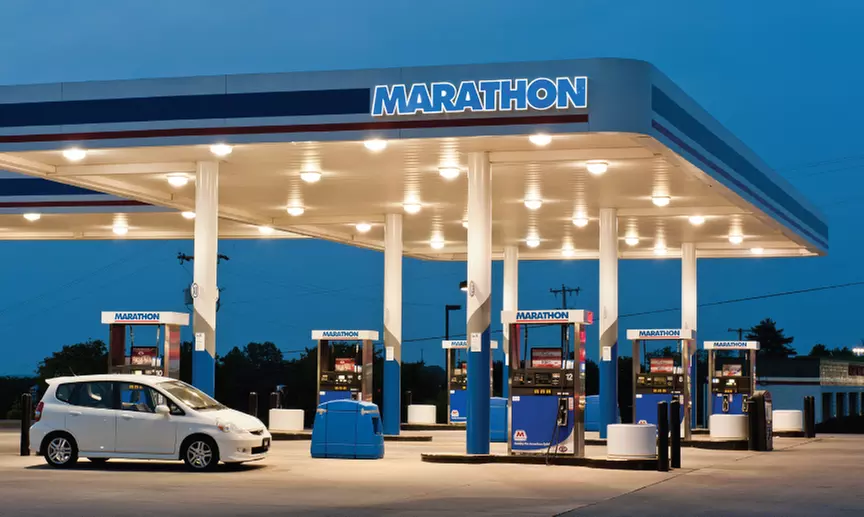 Gas Discount Code: 10 Cents Off Per Gallon at CentsOff Marathon Locations (Up to 22% Off)  - Primary Image