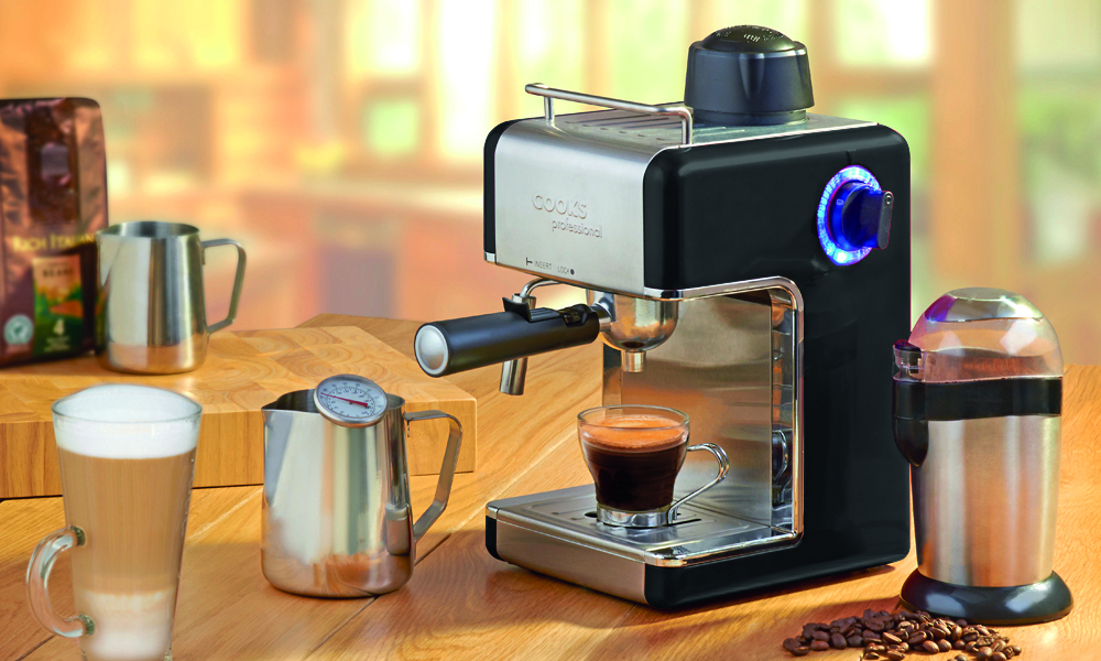 Cooks discount espresso machine