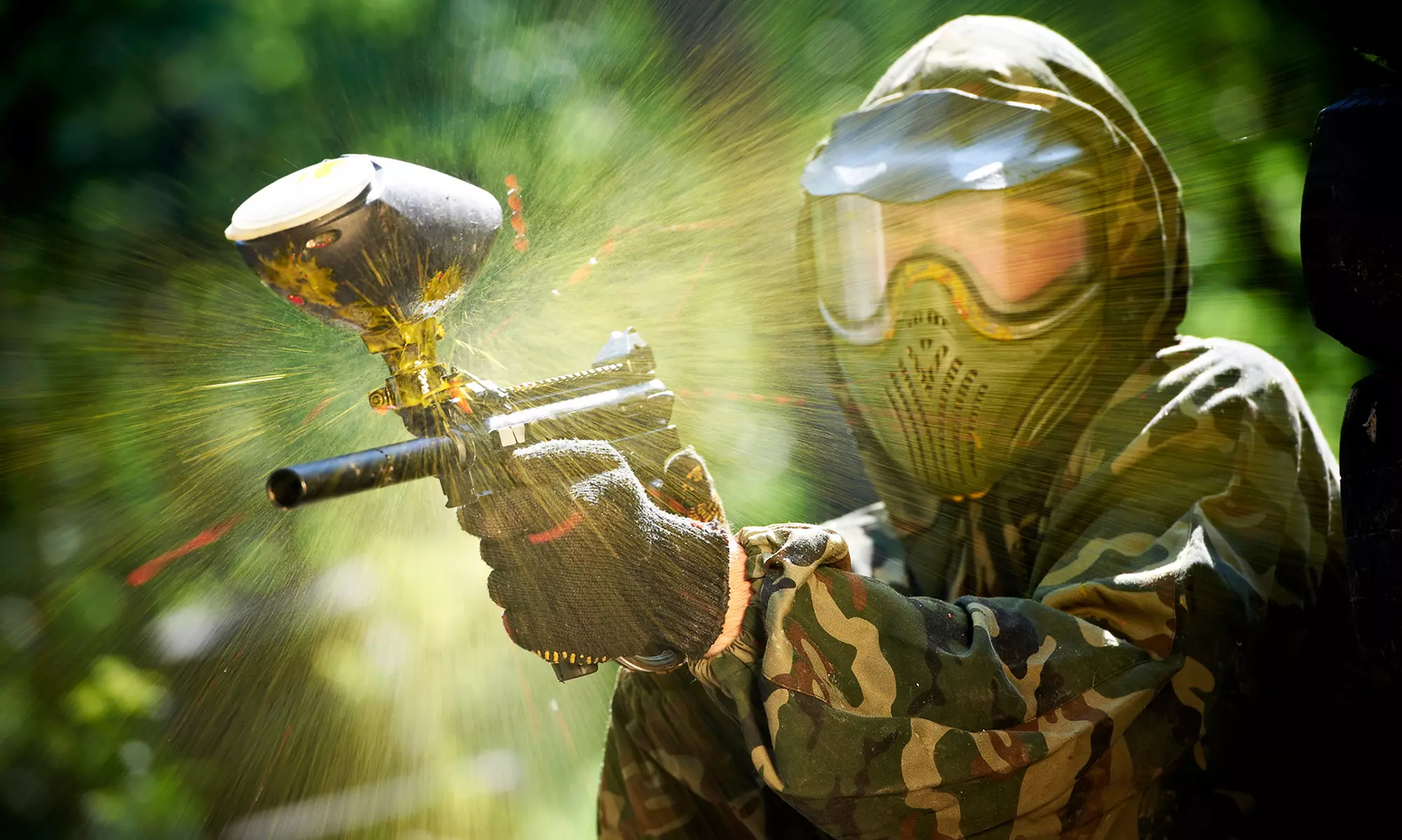 All-Day Paintball Outing for 2 or 4 with Equipment Rental and 500 Paintballs at T.C. Paintball (Up to 50% Off) - Primary Image