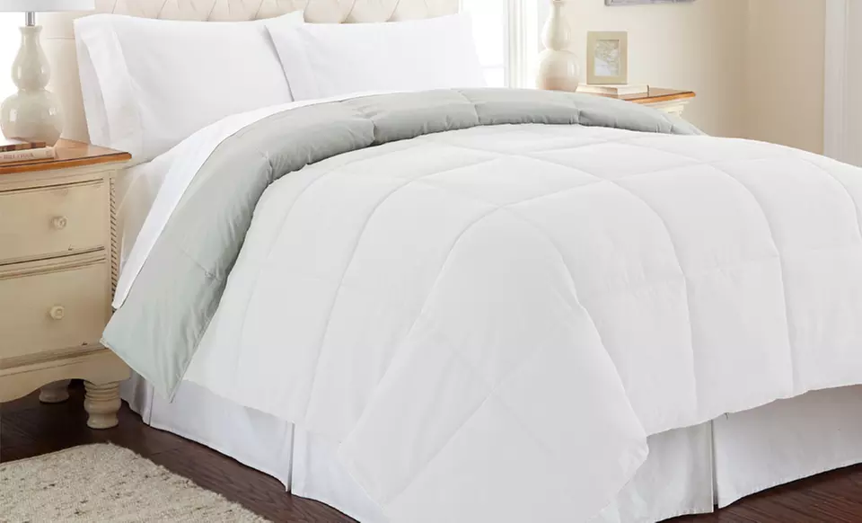 All Seasons Down Alternative Reversible Comforters - Primary Image