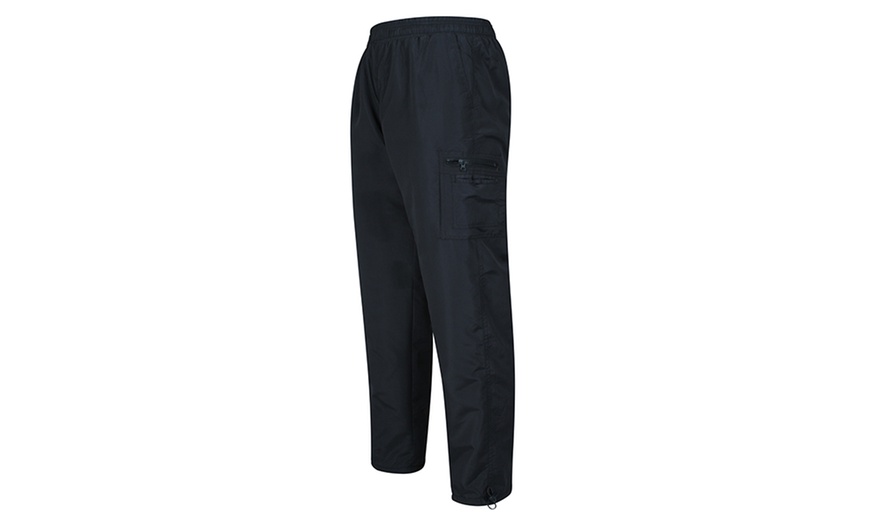 Image 10: Fleece Lined Combat Trousers