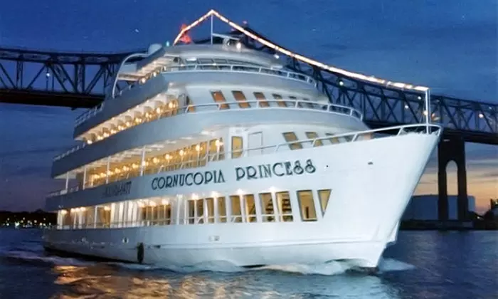 3-Hour Hoboken or 3.5-4 Hour Perth Amboy Dinner Cruise from Cornucopia Cruise Lines (Up to 50% Off). - Primary Image